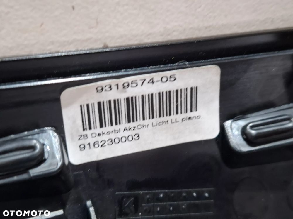 Dekor deski czarne piano BMW 2 F45 2015 rok nr 9319574 - 5
