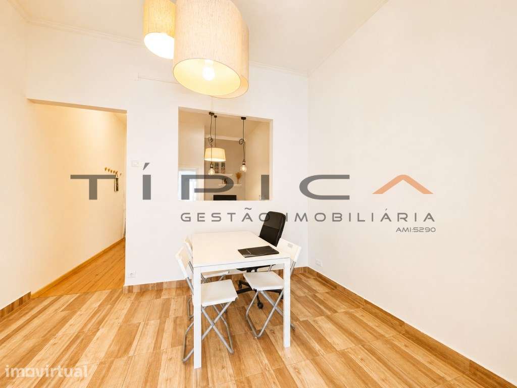 Apartamento T1 Renovado com 2 Fachadas | Mobilado e Equipado | Pron... - Grande imagem: 3/10
