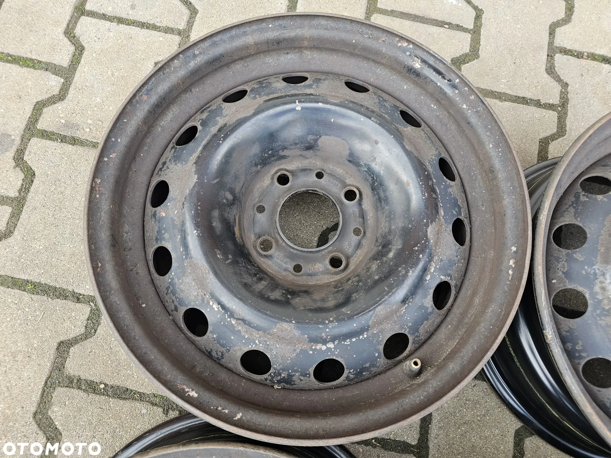 (S12) Felgi stalowe 15'' Peugeot 206 Citroen C3 Xsara / 6Jx15 ET18 4x108 - 2