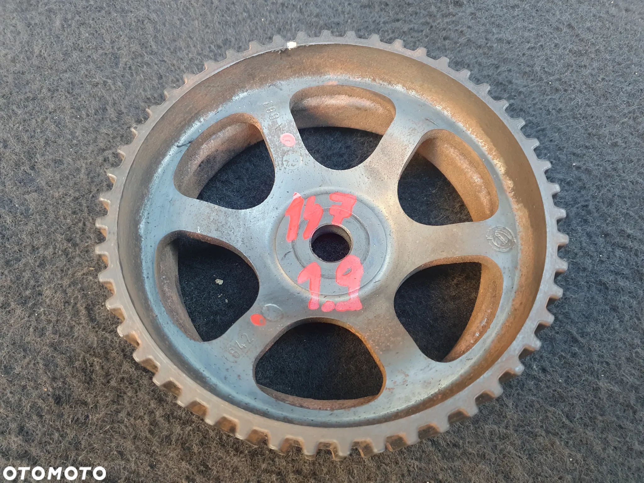 Koło zębate rozrządu górne ALFA ROMEO 147 156 1.9 JTD 8V - 1