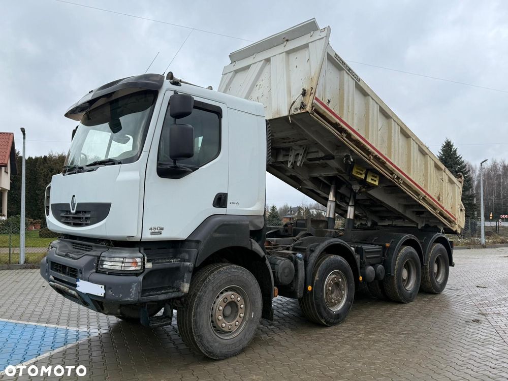 Renault KERAX 450 DXI / WYWROTKA / 8X4 / 3 STRONNA / MEILLER / EURO 5 - 11