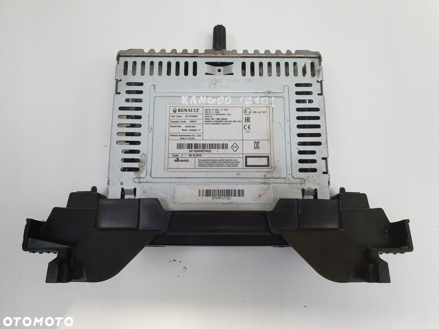 Renault Kangoo II III Citan RADIO CD Radioodtwarzacz 281153959R - 2