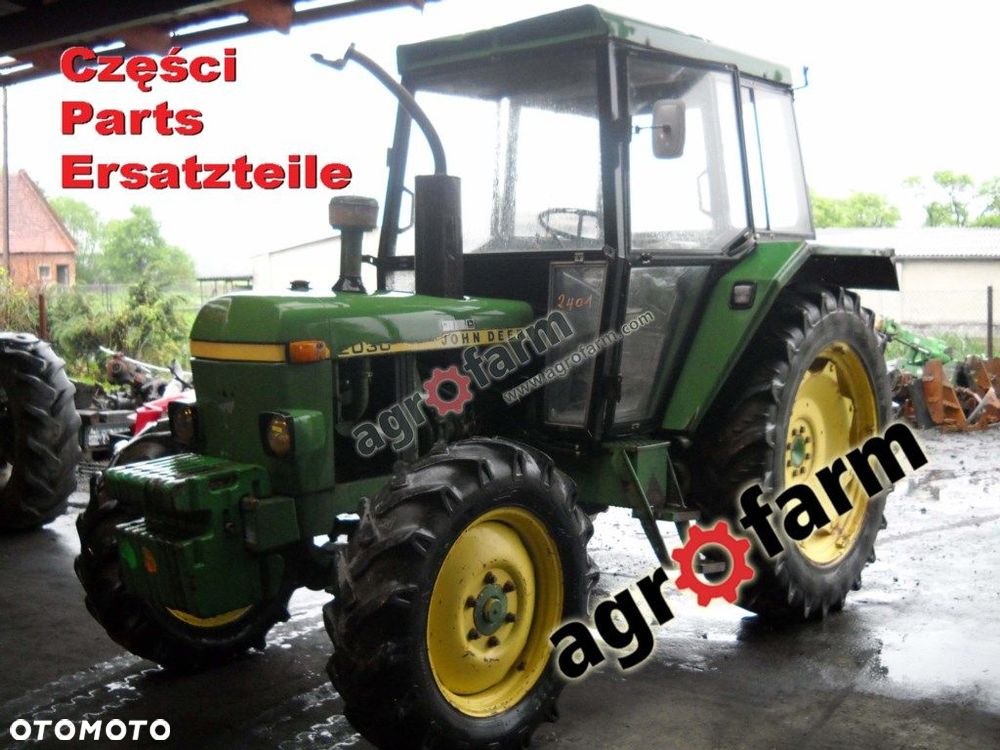 John Deere 2030 części, skrzynia biegów, silnik - 1