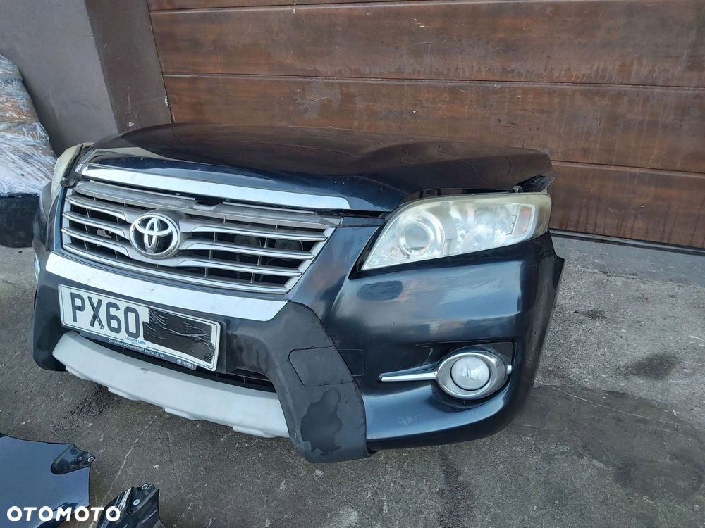 Toyota Rav4 III LIFT kompletny przód zderzak maska pas lampa błotnik 10-12r - 3