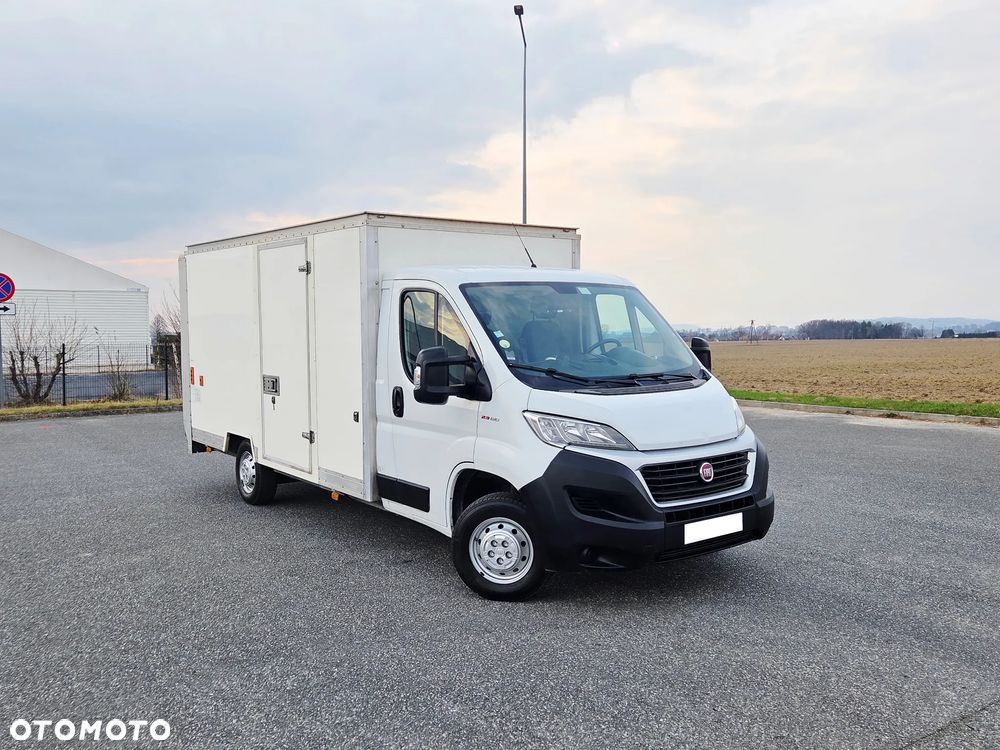 Fiat DUCATO 2.3 MultiJet 130 PS WINDA 750KG KONTENER NISKOPODWOZIOWY MOŻLIWY KREDYT LEASING - 1