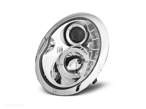 LAMPY REFLEKTORY BMW MINI COOPER 01-06 LED RINGI