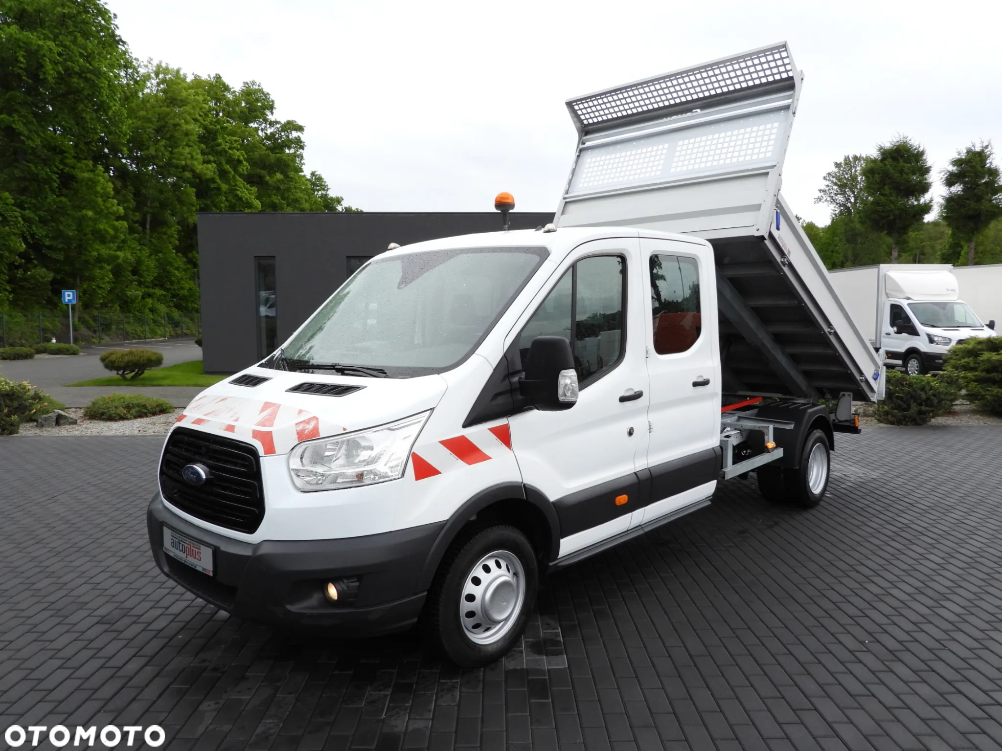 Ford TRANSIT WYWROTKA PODWÓJNA KABINA DOKA 6 MIEJSC TEMPOMAT KLIMATYZACJA BLIŹNIACZE KOŁA 170KM [ K56631 ] - 17
