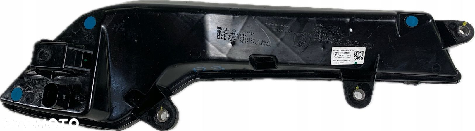 A3 LAMBORGHINI HURACAN LAMPA PRAWA TYLNA TYŁ EU 4T0945096 - 3
