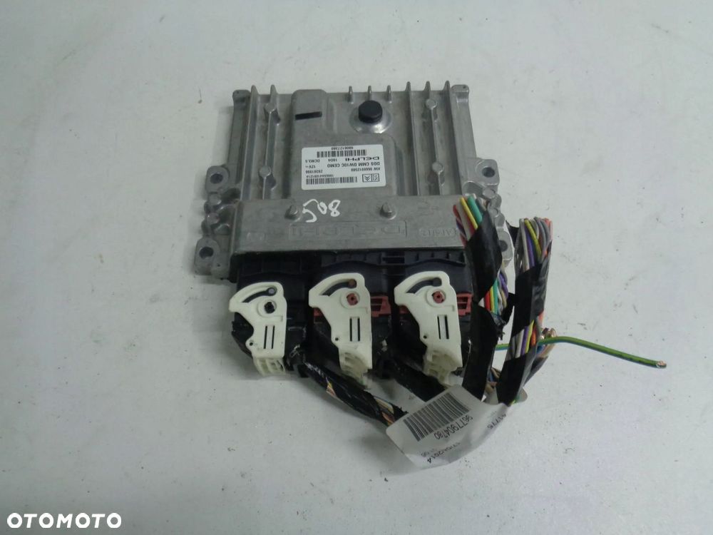 peugeot 508 2.0 hdi komputer sterownik silnika 96661912580 980612738 - 1