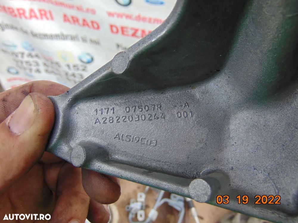 Suport motor renault 1.3tce kadjar captur megane 4 scenic clio 5 talisman nissan qashqai dacia dust - 2