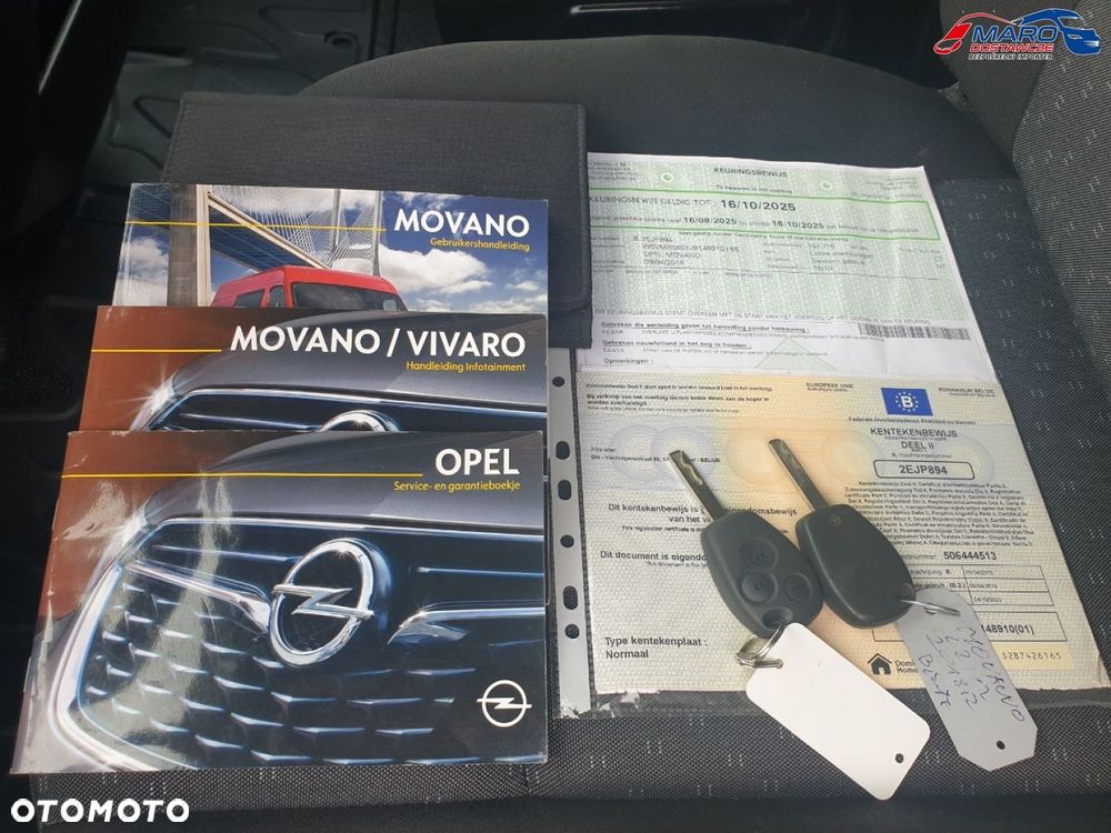 Opel MOVANO L2H2 POTWIERDZENIE PRZEBIEGU - 24