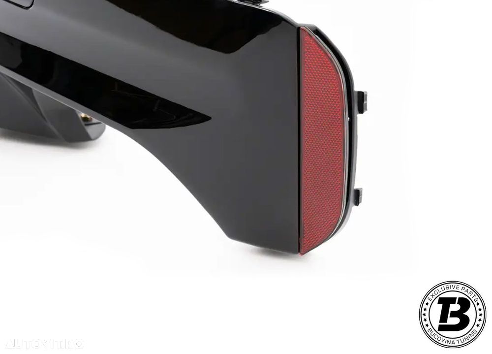 Difuzor Bara Spate cu LED compatibil BMW Seria 5 G30 G31 M5 Competition Design - 4