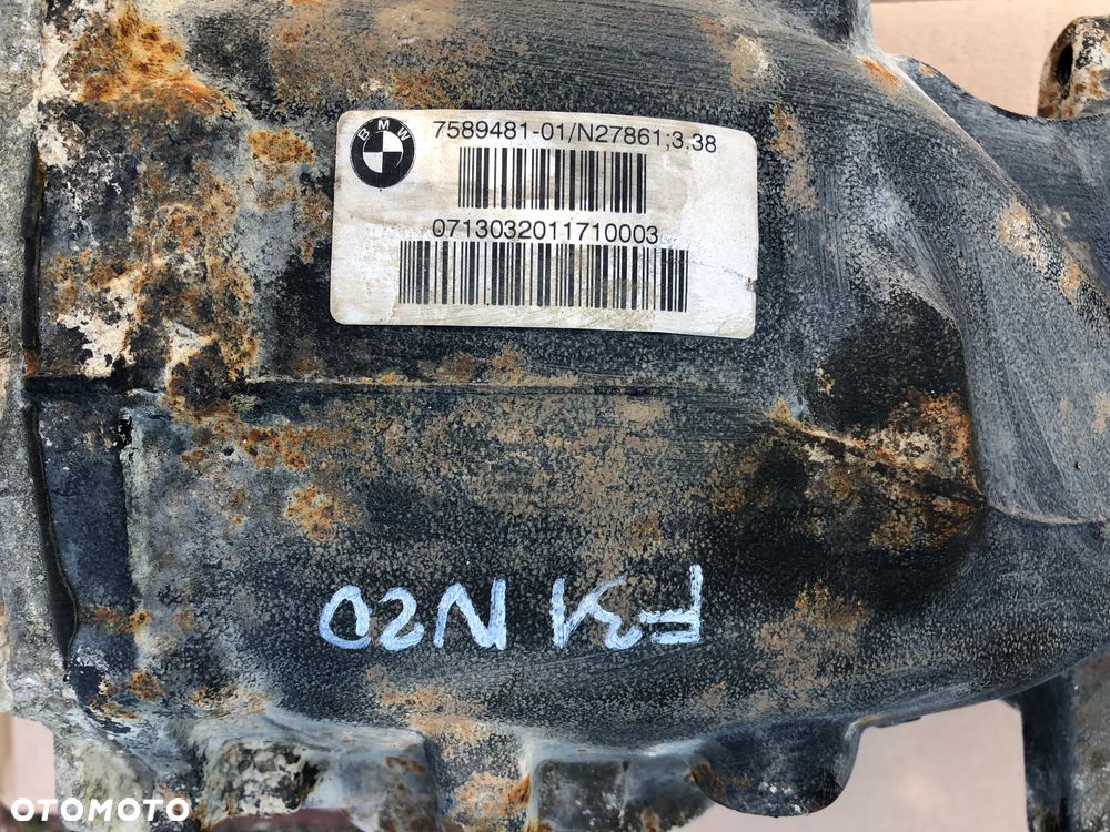 MOST DYFER TYŁ BMW F30 F31 XDRIVE N20 7589481 3.38 - 5