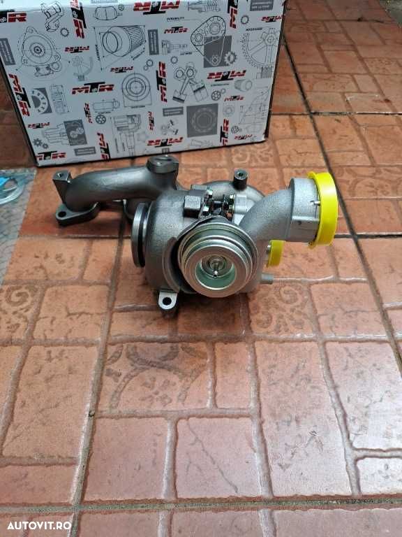 Turbina VW Golf 5 Plus 2.0 TDI 140cp 103kw BKD 2005-2013 turbina noua - 4