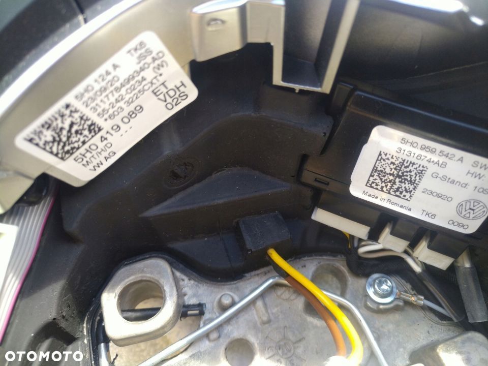 Kierownica Oryg. Vw Golf VIII Manetki Podgrzewana - 5