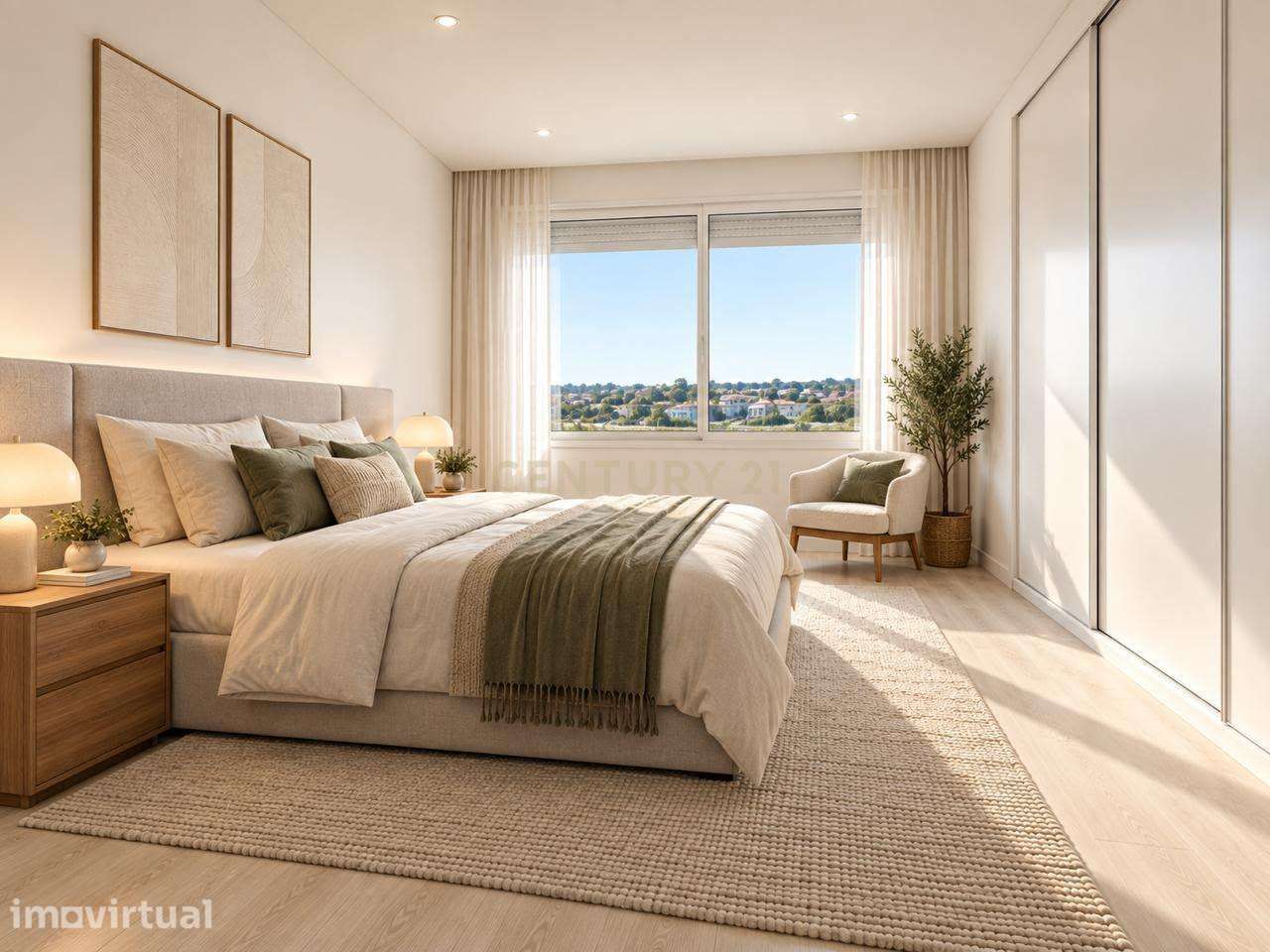 Cobertura T4 com Varanda de 55 m², Vista Panorâmica e Garagem | Caldas - Grande imagem: 2/10