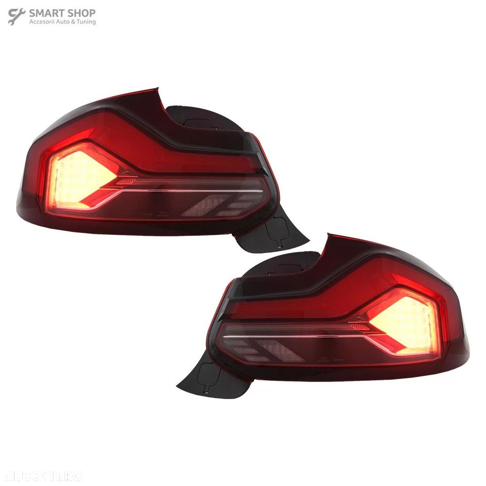 Stopuri LED BMW Seria 2 F22 F23 M2 F87 (2014-2020) Semnal Dinamic Secv - 6