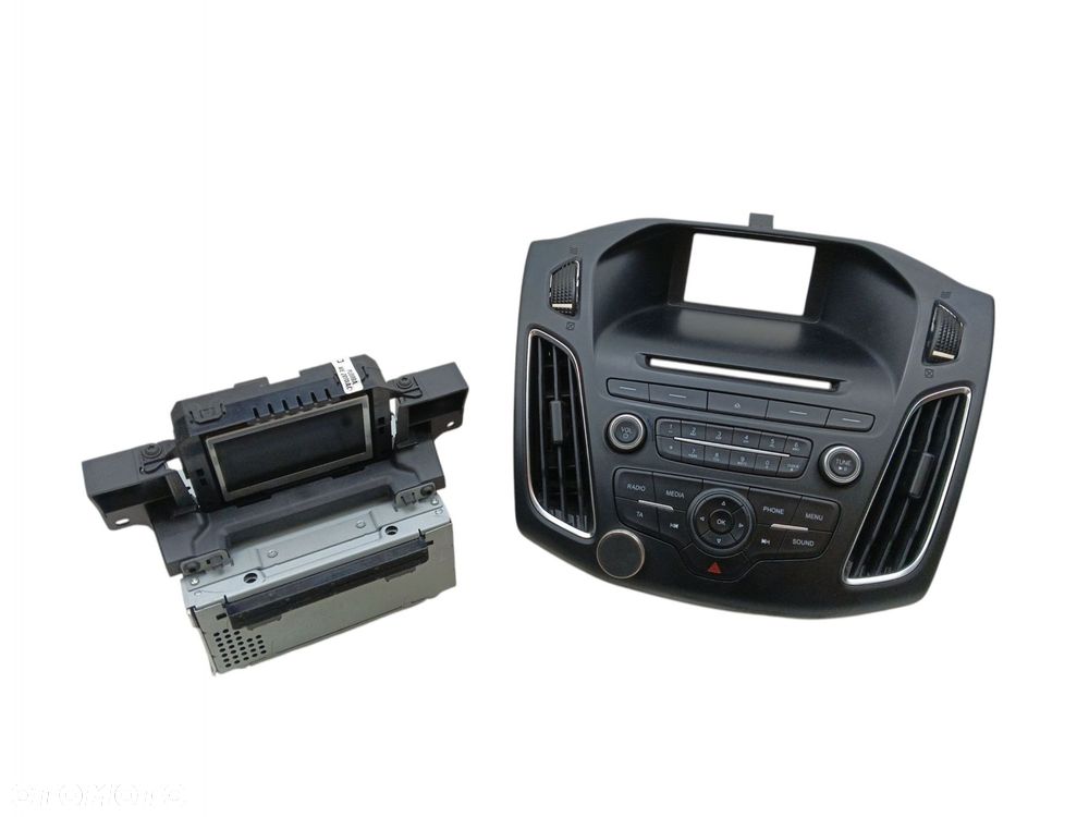 RADIO WYŚWIETLACZ PANEL KPL FORD FOCUS MK3 F1BT-18C815-GP F1FT-18B955-LC - 1