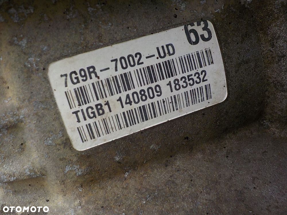 FORD S-MAX 2.0 TDCI SKRZYNIA BIEGÓW 7G9R-7002-UD - 2