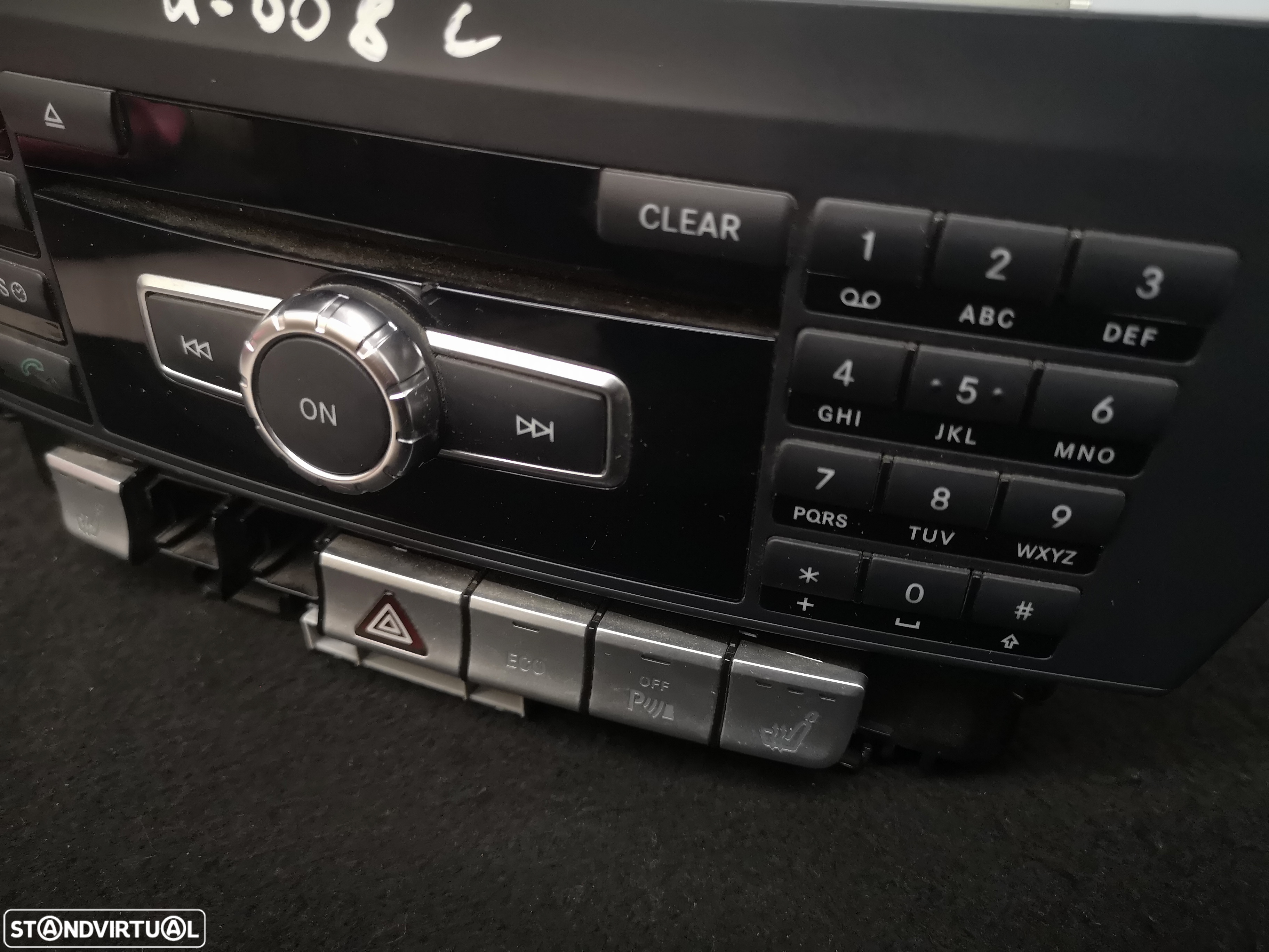 Radio profesionais  GPS BLUETOOTH ORIGINAIS Mercedes w204 class C 2011-2014 (2x no estoque) - 4