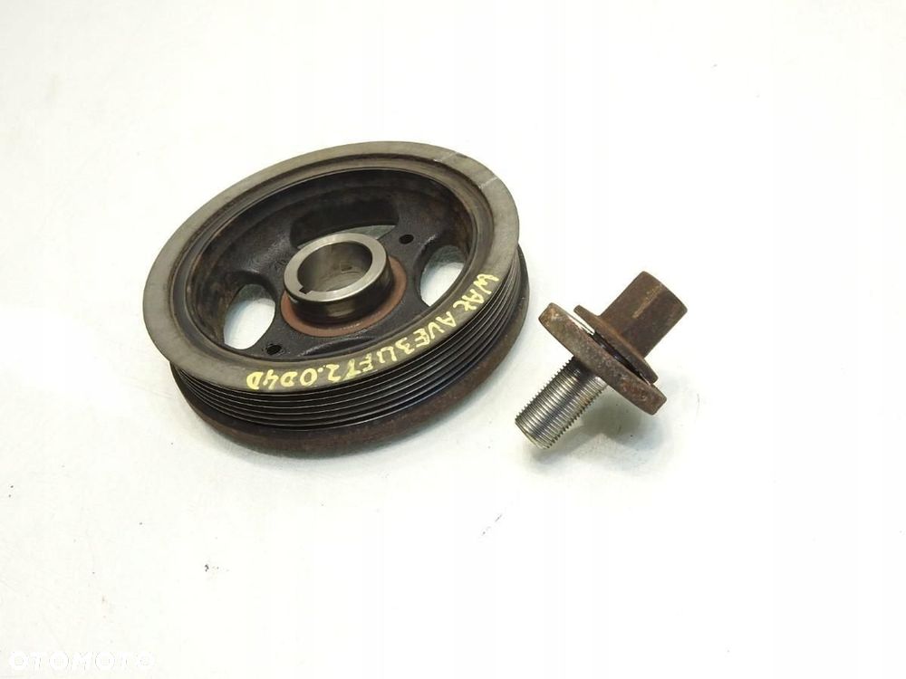 KOŁO PASOWE WAŁU TOYOTA AVENSIS III T27 2.0 D-4D 13408-0R030 - 7