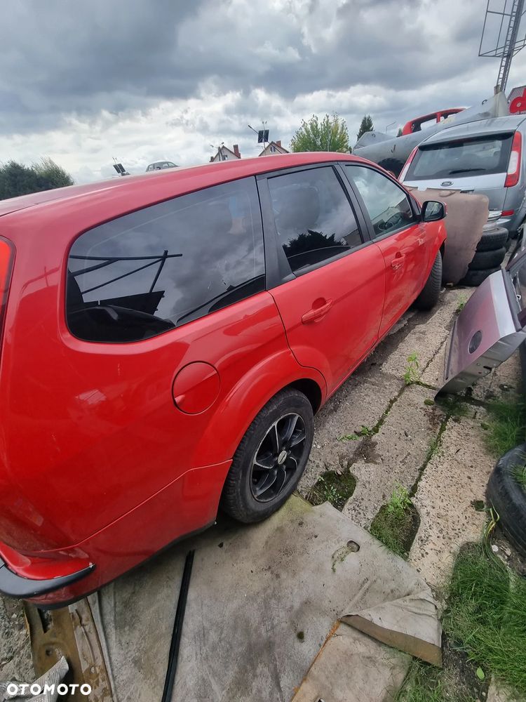Ford Focus mk2 lift 2008r 1.6 tdci 110km DV6 skrzynia 5b MTX75 lakier colorado red na części - 8