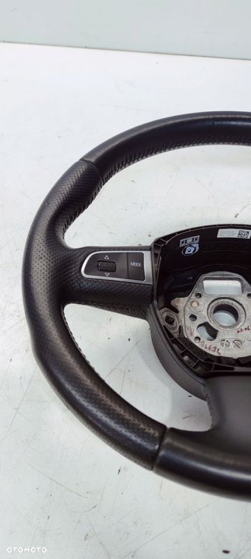 KIEROWNICA SKÓRA MULTIFUNKCJA AUDI A6 C6 A8 D3 LIFT 4E0419091DA TNA - 8