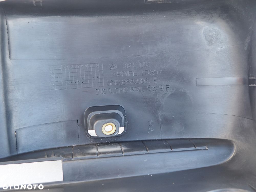 Osłona kolumny kierownicy VW 5N0858566E - 4