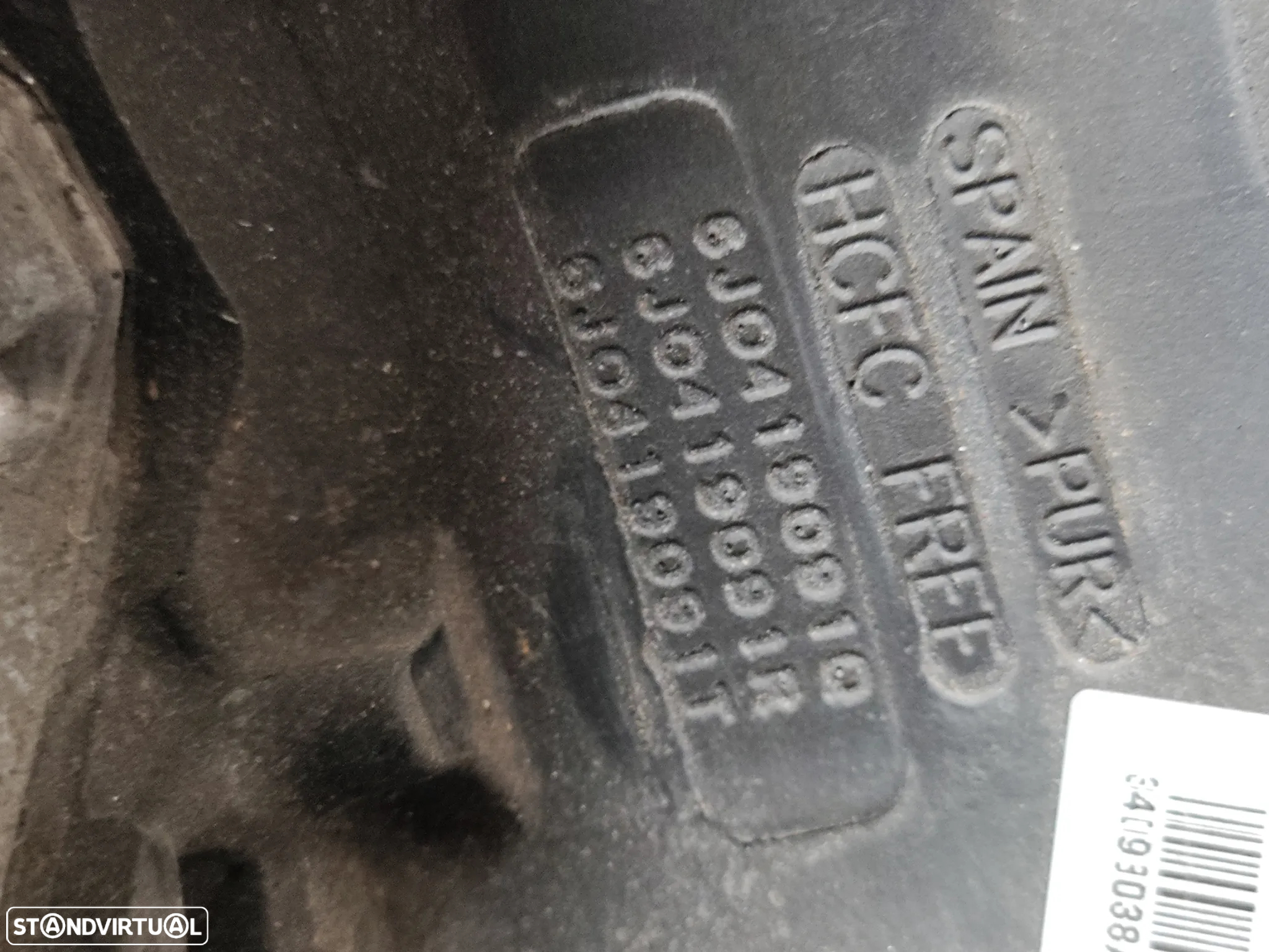 VOLANTE GUIADOR COMPLETO FLAT BOTTOM SEAT IBIZA IV 4 MK4 6J FR 6J0419091 PELE PERFURADA PATILHAS AIRBAG - 17