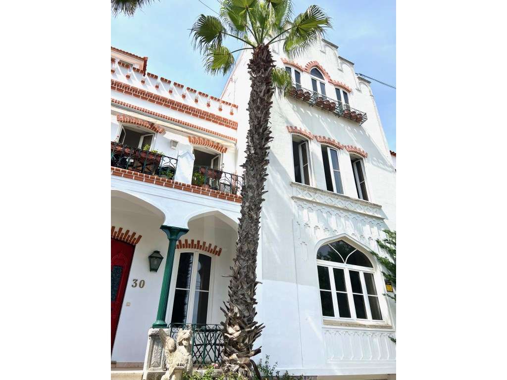 Apartamento T3 em chalet de charme no Monte Estoril - Grande imagem: 2/18