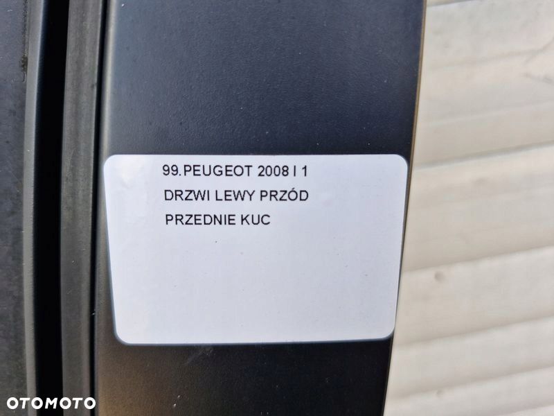 PEUGEOT 2008 I 1 DRZWI LEWY PRZÓD PRZEDNIE KUC - 2