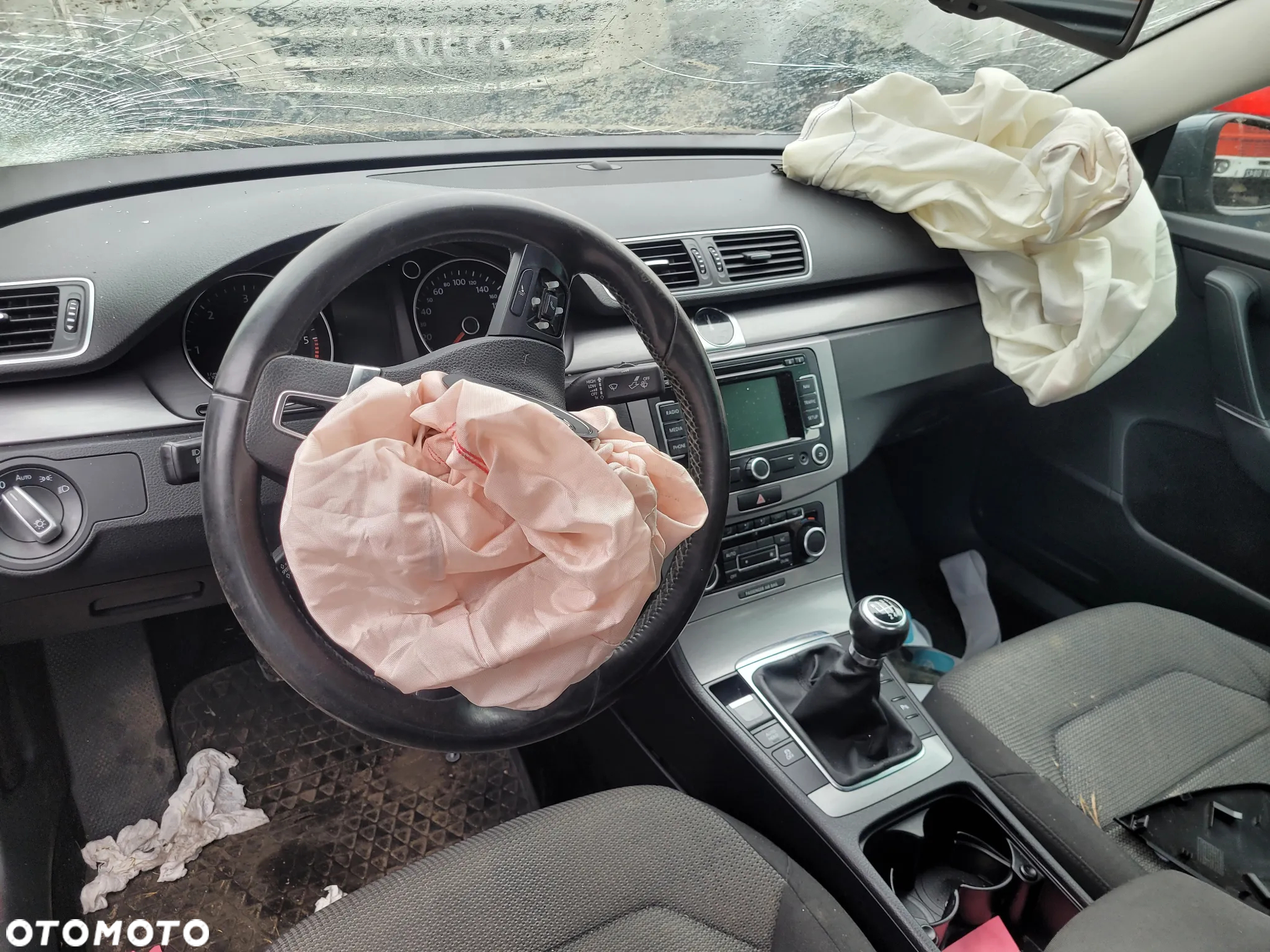 VW VOLKSWAGEN PASSAT B7 fotel fotele kanapa deska kokpit podsufitka boczek boczki klamka podłokietnik licznik - 2