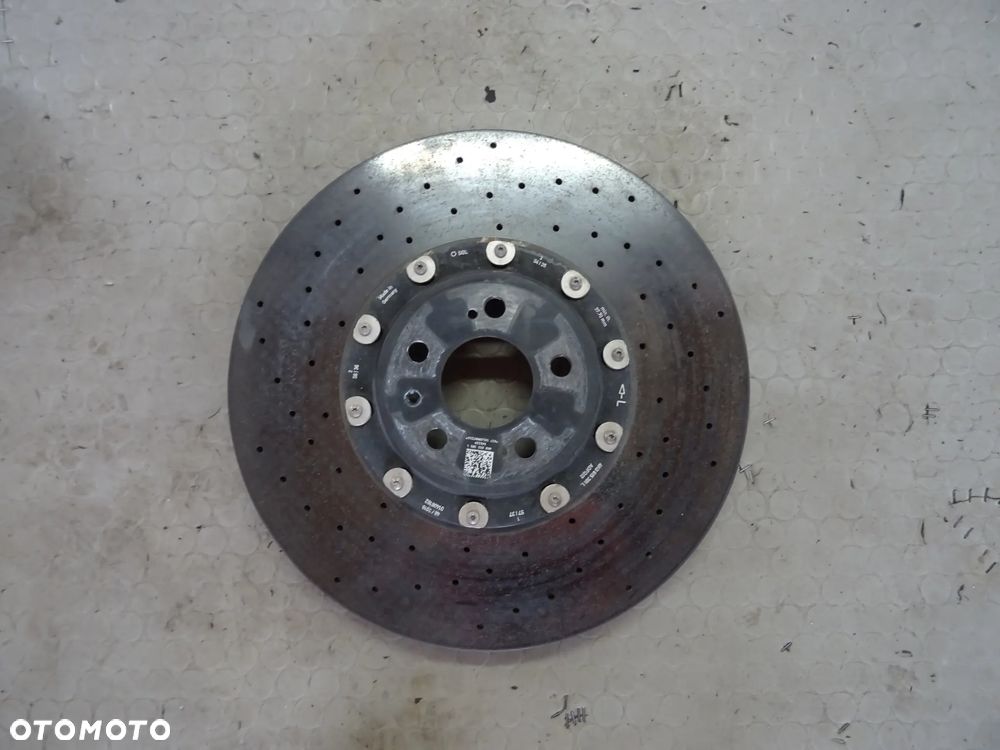 4K0615301L tarcza hamulcowa ceramika LEWA Audi A6 C8 A5 RS5 A4 RS4 czesci - 1