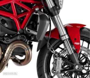 extensao de guarda lamas dianteiro puig ducati monster 1200 - 3897n - 1