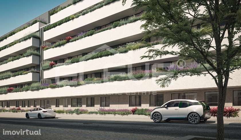 Apartamento T1 LUXO com excelente terraço Centro Matosinhos - Grande imagem: 3/10