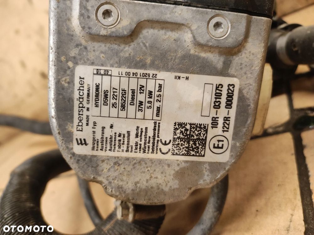 webasto ogrzewanie postojowe d max ii 2 lift - 8