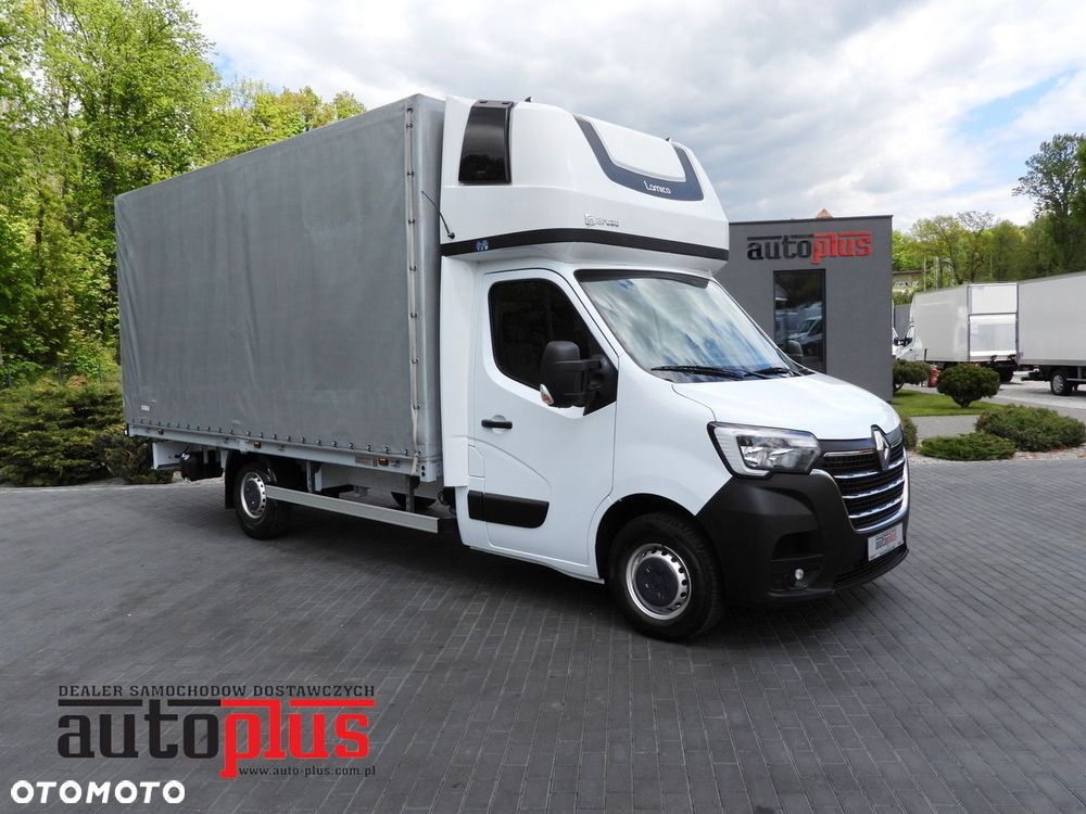 Renault MASTER  PLANDEKA 10 PALET TEMPOMAT LEDY PNEUMATYKA KLIMATYZACJA  165KM - 2