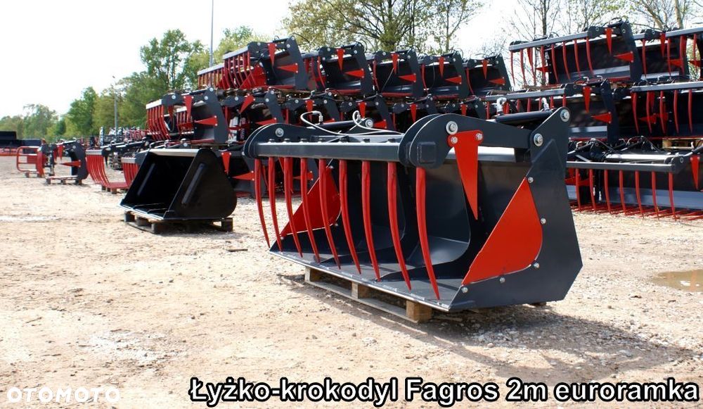 ŁYŻKO-KROKODYL do Tura Ładowacza  SMS EURORAMKA MAILLEUX FAUCHEUX ŁYŻKA 1,4M 1,6M 1,8M 2M - 12