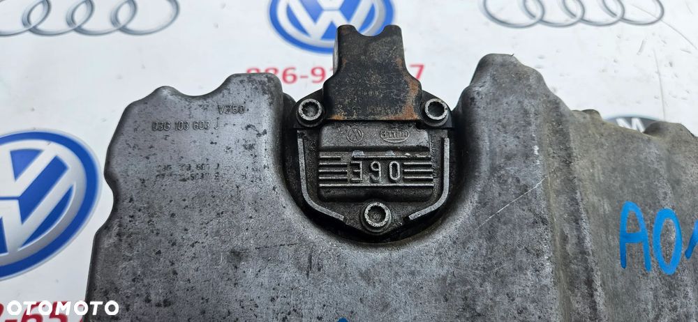 VW Caddy Miska olejowa silnika 1.6 TDI Diesel CAY AUDI A4 B7 A6 C6 2.0 TDI SEAT EXEO 2.0 TDI BLB BPW BRD BNE 03G103603J - 7