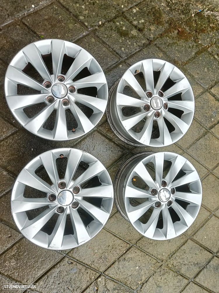 4 jantes 16  SEAT/ VW furação 5x112 - 1