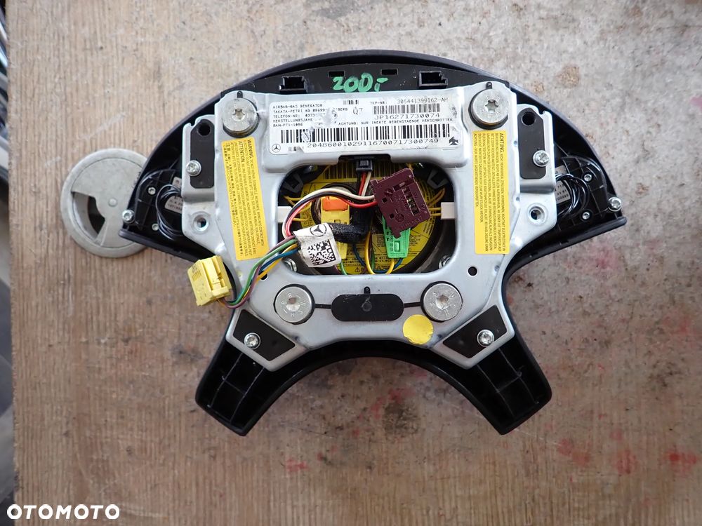 MERCEDES W204 PODUSZKA KIEROWCY - 4