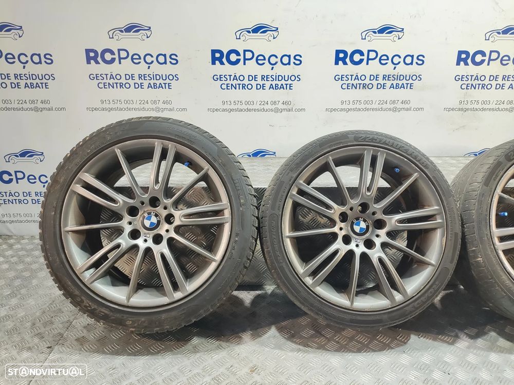 Conjunto Jantes 18 originais BMW Serie 3 E90 Pack M Style M193 Ferric Grey 8J 8,5J ET34 ET37 5x120 - 6