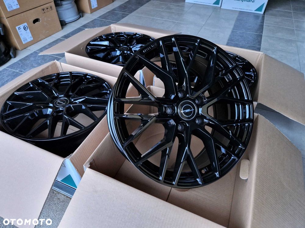 Alufelgi 17 5x120 Opel Insignia A Czarne Nowe ! 411# - 4