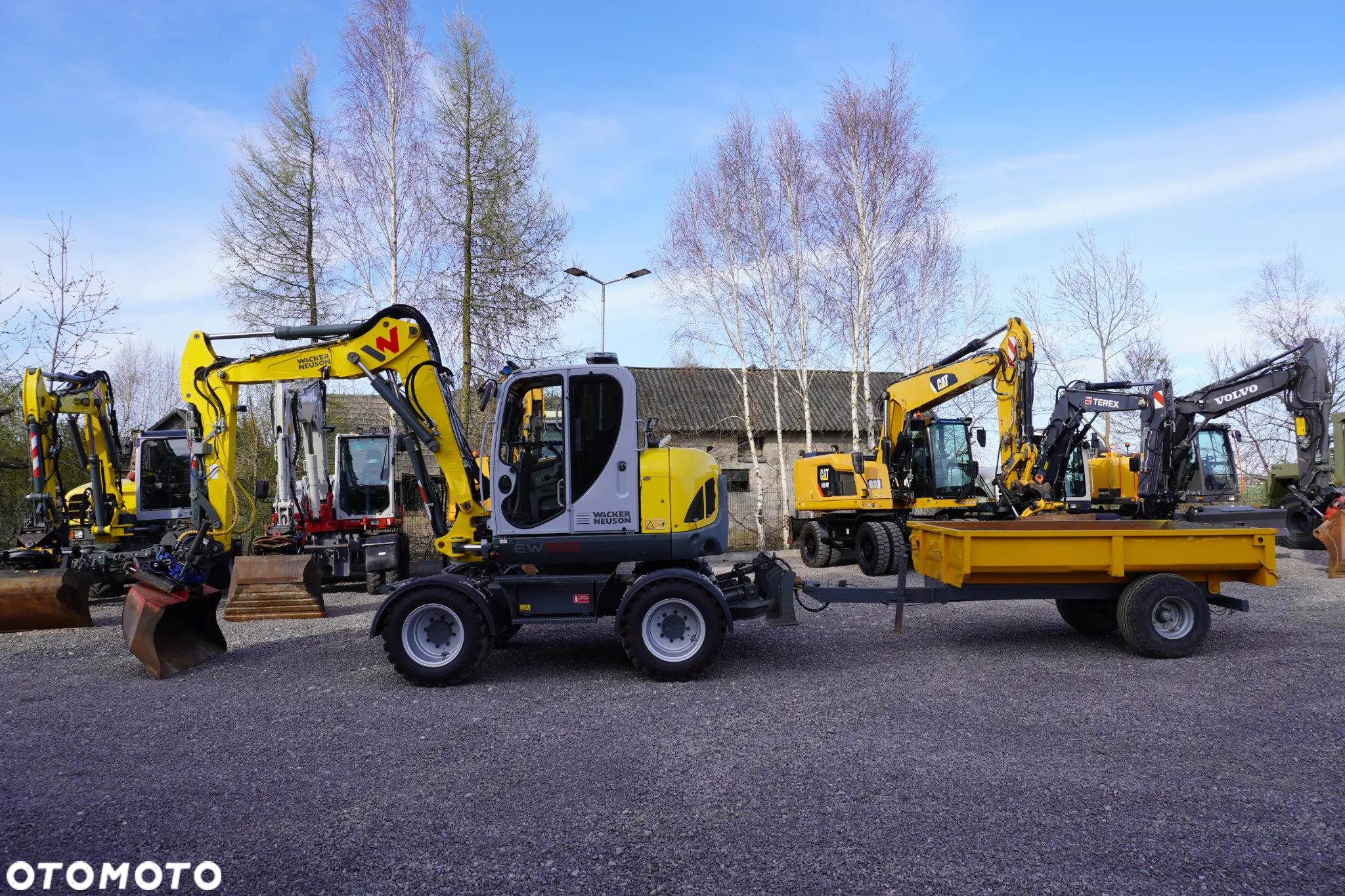 Wacker Neuson EW 100 ROTOTILT + Szczypce  Przyczepa - 3
