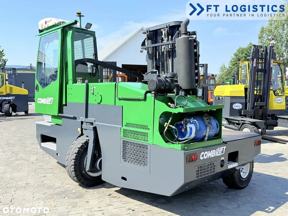 Combilift WÓZEK CZTEROKIERUNKOWY - WIELOKIERUNKOWY | COMBILIFT C5000SL | GAS | TRIPLEX 5500 MM | POZYCJONER WIDEŁ | WOLNY SKOK | NOWE OPONY | OGRZEWANIE + KLIMATYZACJA | PO SERWISIE | STAN IDEALNY - 24