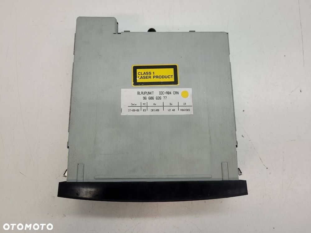 ZMIENIARKA CD PŁYT 9660662677 CITROEN C4 GRAND PICASSO 2006 EUROPA - 2