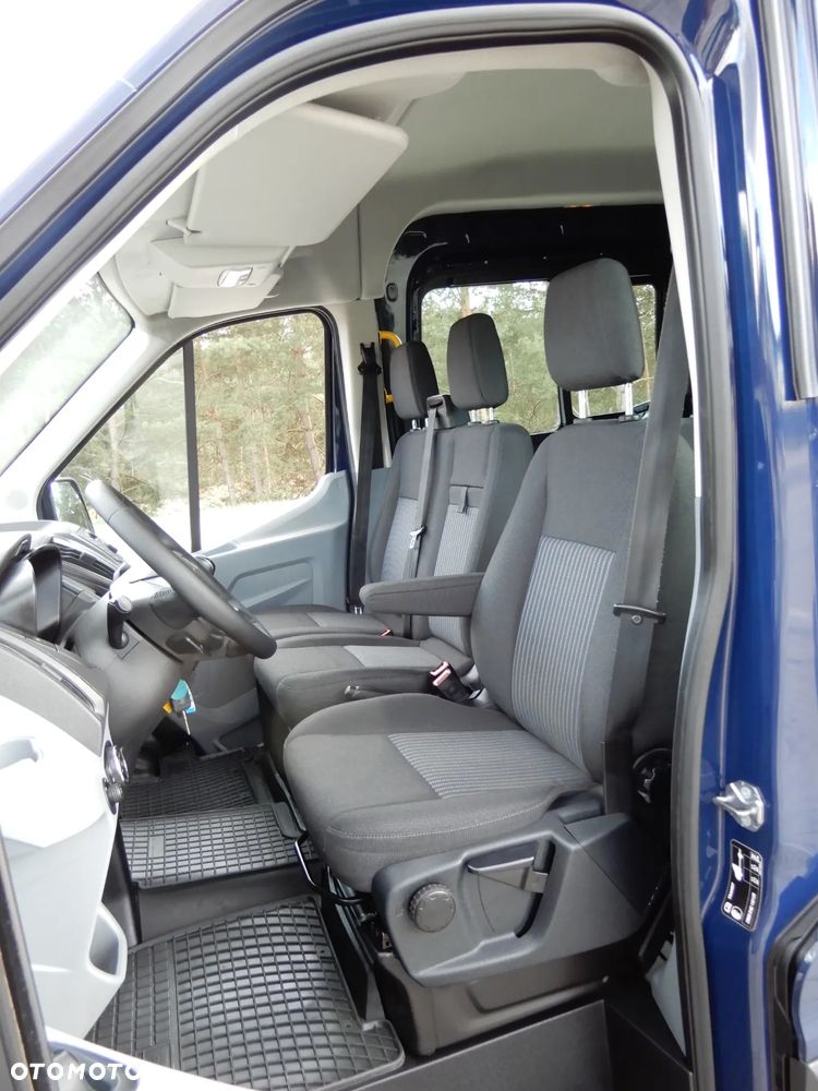 Ford Transit 2.0 DCiV 130 Km EcoBlue Wersja TREND L3H2 Blaszak Furgon 6-Cio Osobowy Doka Brygadowy Dubel + 1267 Kg Ładowność DMC 3500 Kg Stan Auta Jak Nowy UNIKAT !!! - 33