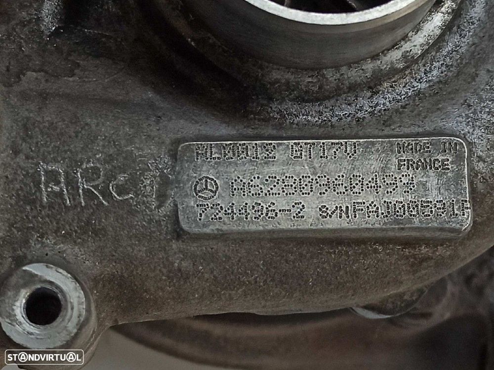 TURBOCOMPRESSOR MERCEDES CLASE M (W163) 400 CDI (163.128) - 2