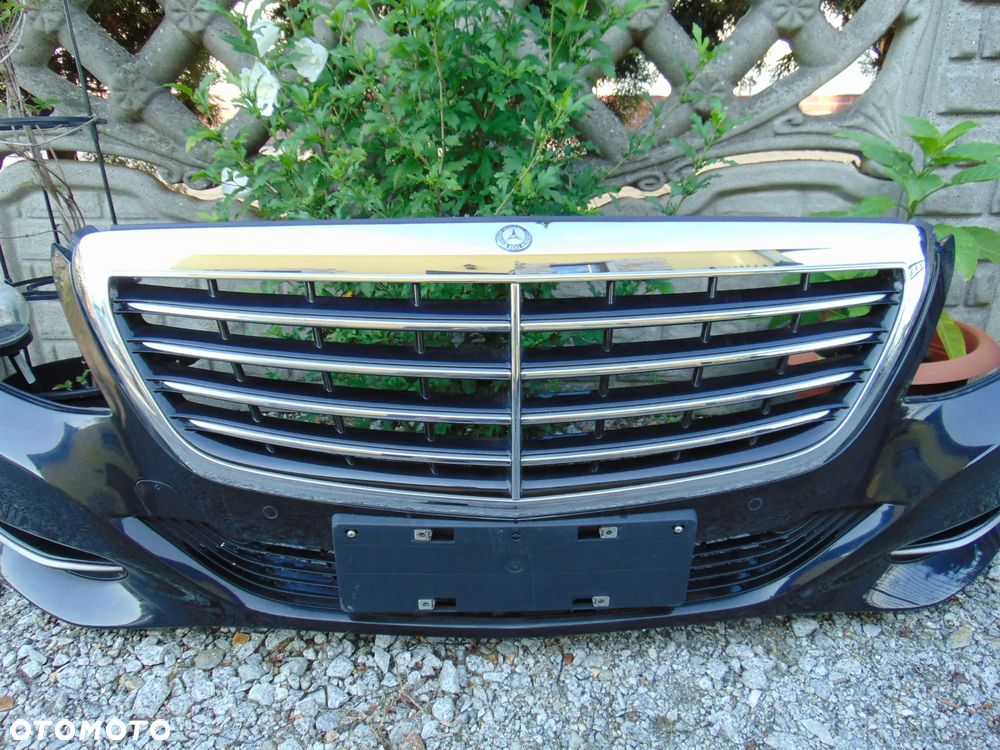 Zderzak przedni przód grill Mercedes W222 S Klasa 12-17r - 8