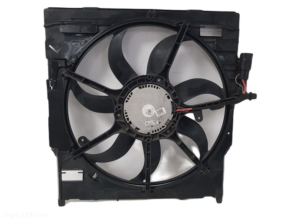 WENTYLATOR OBUDOWA CHŁODNICY 600W BMW X5 E70 E70N E71 X6 F15 F16  7629131 8509747  7799918 - 1